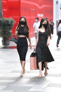 【精选街拍】Vol.3392 黑色永远的时尚 [115P-3.44GB]