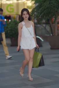 【精选街拍】Vol.1451 天仙白月光成都街拍 [145P-473MB]