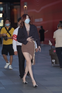 【精选街拍】Vol.3036 时尚短西装 [68P+1V-1.07GB]